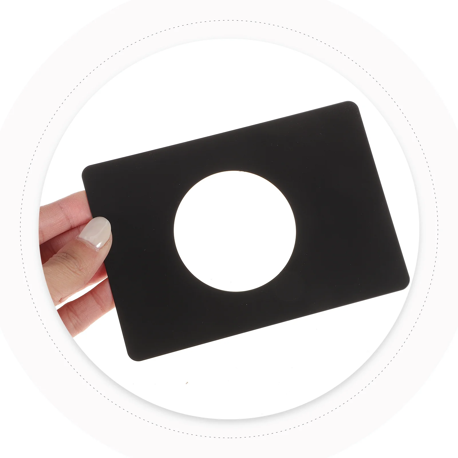 2 قطعة لوحة إصلاح قفل الباب من الفولاذ المقاوم للصدأ طقم تعزيز الباب المتين للمنزل والمكتب والفندق غطاء ديدبولت #3