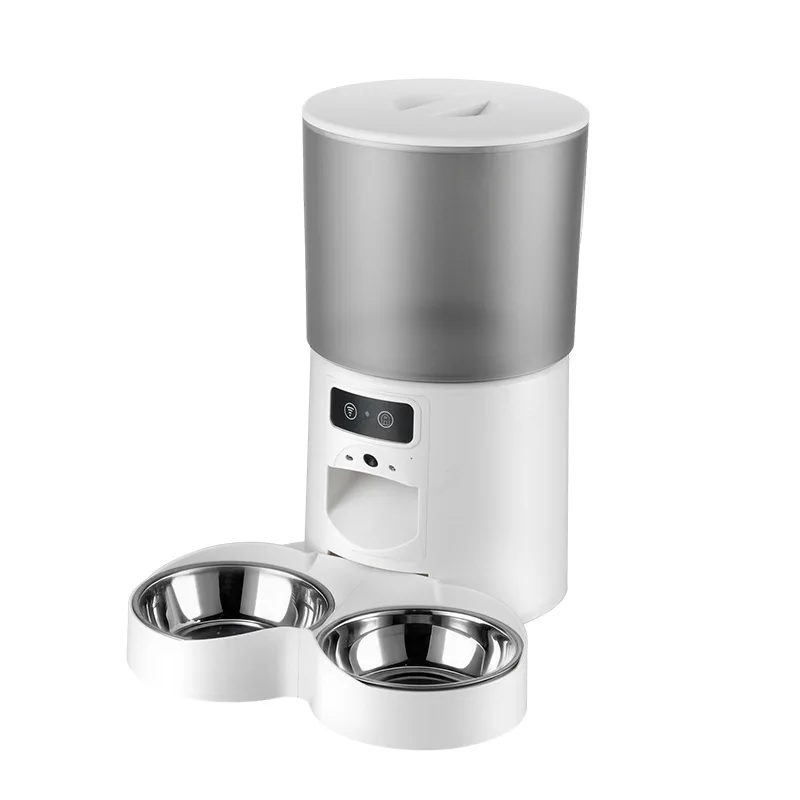 New Intelligent Pet Automatic Feeder Timed Quantitative Feeding Machine with Remote Control, Video & Voice Function