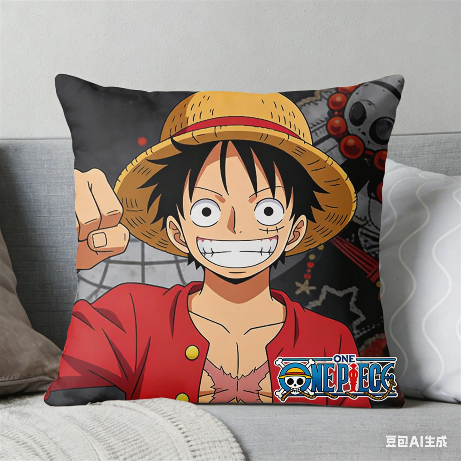 

Наволочка с принтом любимых персонажей аниме, декоративная наволочка для спальни, гостиной и любителей аниме.