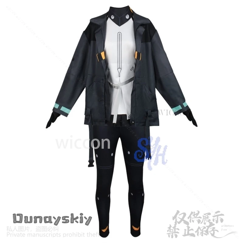 أنيمي Synduality تأثيري نوير زي الشرير معطف أسود السراويل Y2K الفتيات موضة هالوين عيد الميلاد كرنفال حفلة كوس تمويه #6