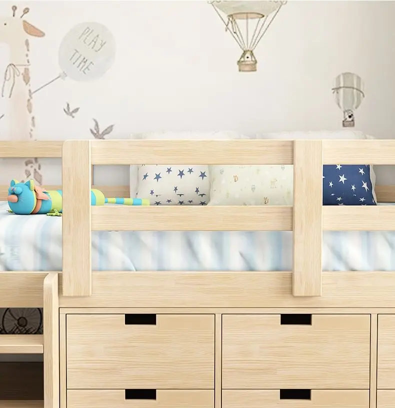 Fabrik Preis Modernes Design Kinder Schlafzimmer Möbel Set Massivholz Kinder Hochbett Lagerung Kinder Etagenbetten Holz Kinder Schlafzimmer