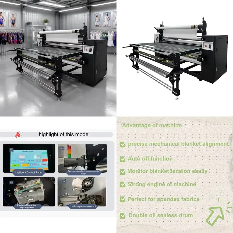 Industrial 1.8m Drum Steam Heating Ironing Machine for Sheets Clothes and Towels Hot Selling Commercial Laundry Press