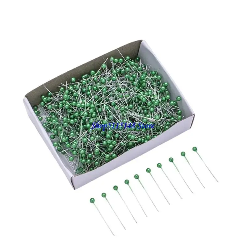 F3MA Pearls Head Making Pin Pin Penentuan Penentuan Posisi untuk Menjahit Kerajinan Menjahit