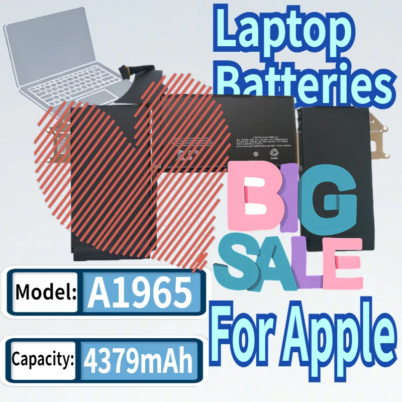 

Аккумуляторы для ноутбуков A1965, 11,4 В, для Apple MacBook Air, совместимые с ноутбуками A1932 2018, 2019 годов, серия A2179 2020 года, аккумулятор 49,9 Вт·ч