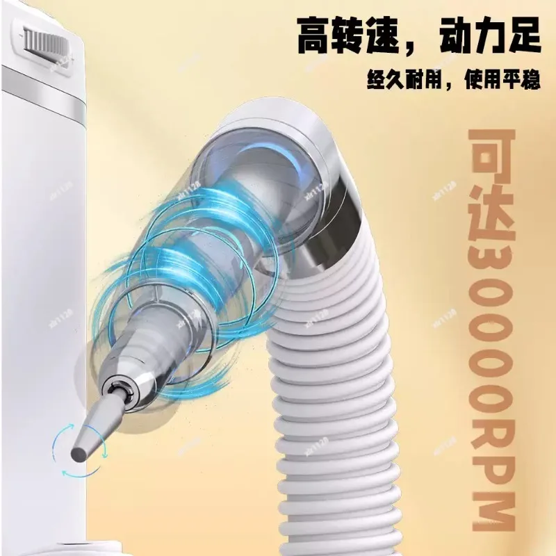 Professional Manicure Set Electric Nail Drill with Dust Collector for Salon & Home Use view 4