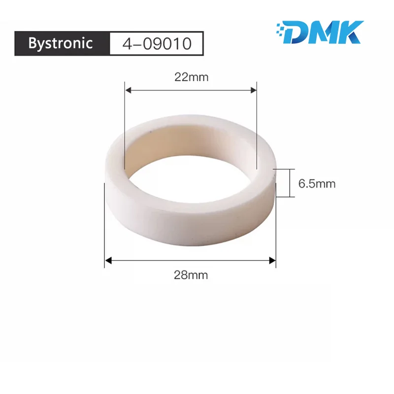 Bystronic-Anel isolante cerâmico para máquina de corte a laser de fibra Suporte do bocal, peças sobressalentes, 409010, 401642, 401960, 1003838