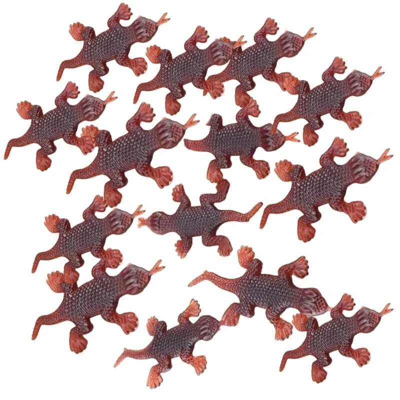 Y4QA 100 Pieces Realistic Plastic Cockroach Playset for Practical Jokes and Parties