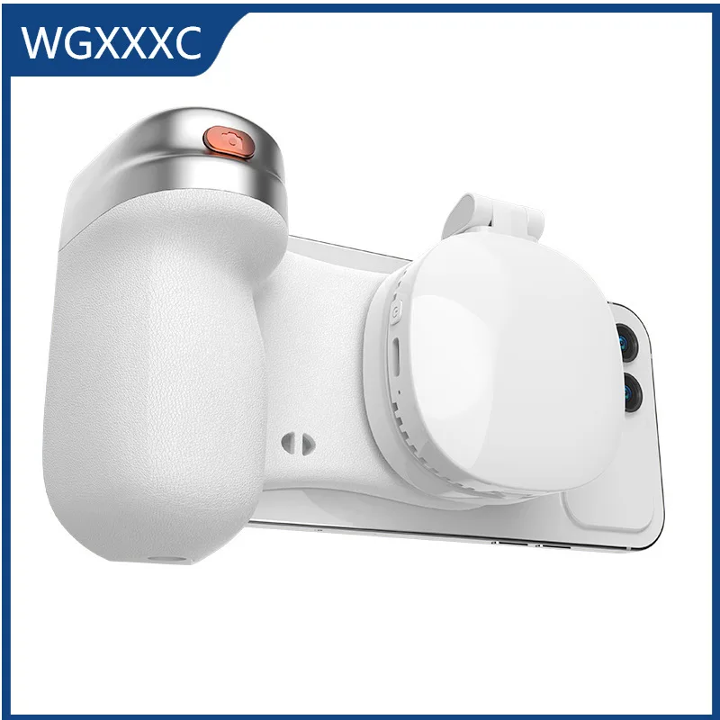 

Bluetooth Handheld Portable Phone Holder Selfie Phone Magnetic Handle Remote Control With Fill Light for Iphone Android Phone