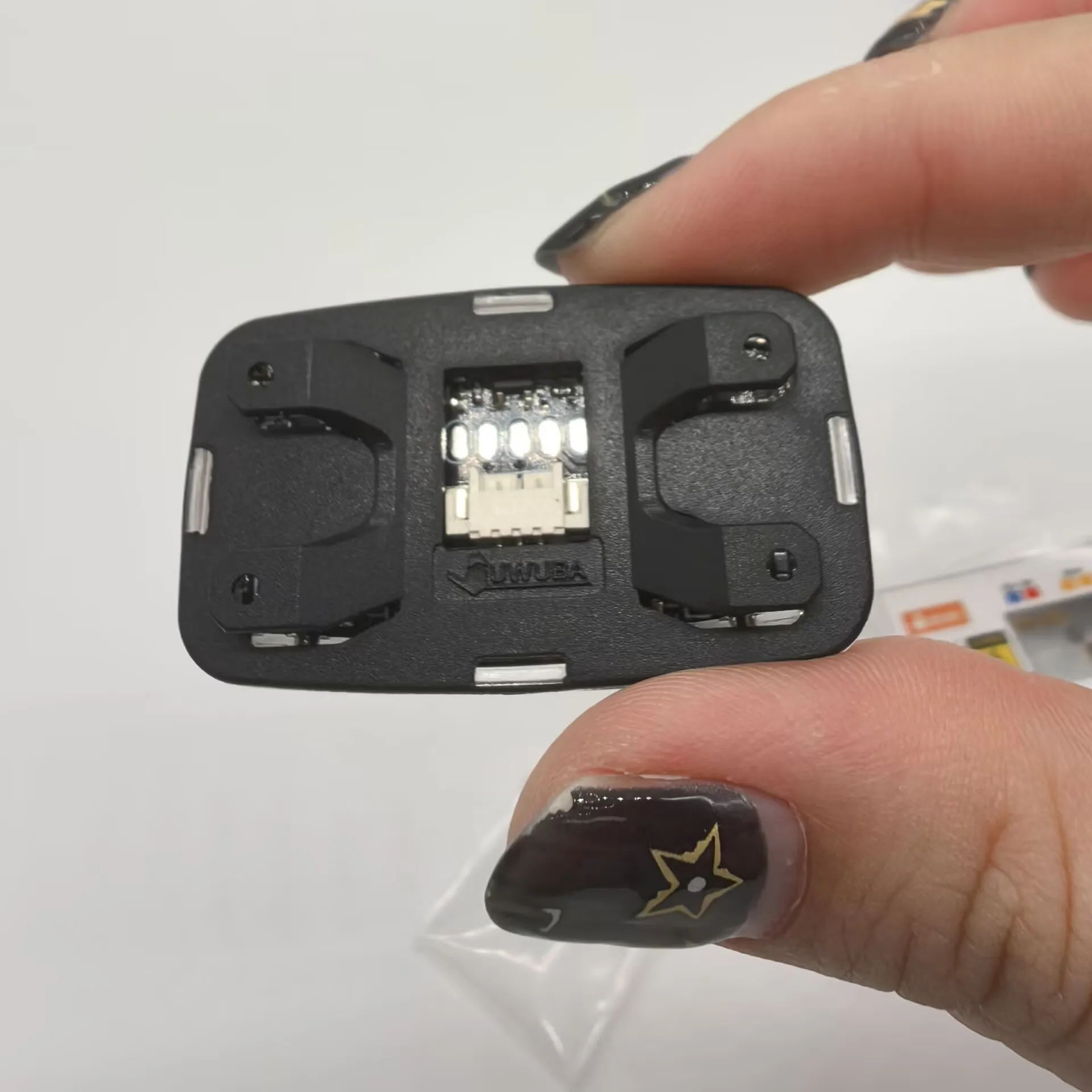 1 Satz RC LED-Warnleuchten Dachlampe für 1/10 1/14 Tamiya Truck für SCANIA 770S für Volvo Car Excavator für Huina Cat Kabolite – Detail 2