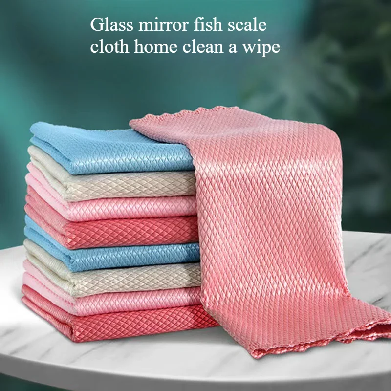 Rags For Cleaning Shiny Wipes Kitchen Rags Lint Free Cleaning Cloth Washable & Highly Absorbent Dish Rags Car Washing