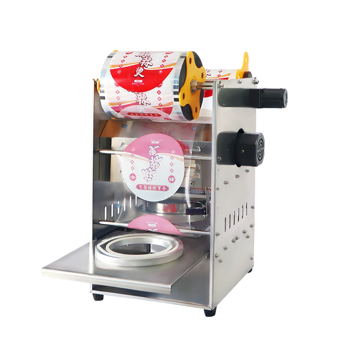 %e FORLock Fresh Lunch Box Sealing Machine Plastic Lunch Box Sealing Machine Trays Packing Sealer for Food Takeout Packaging&