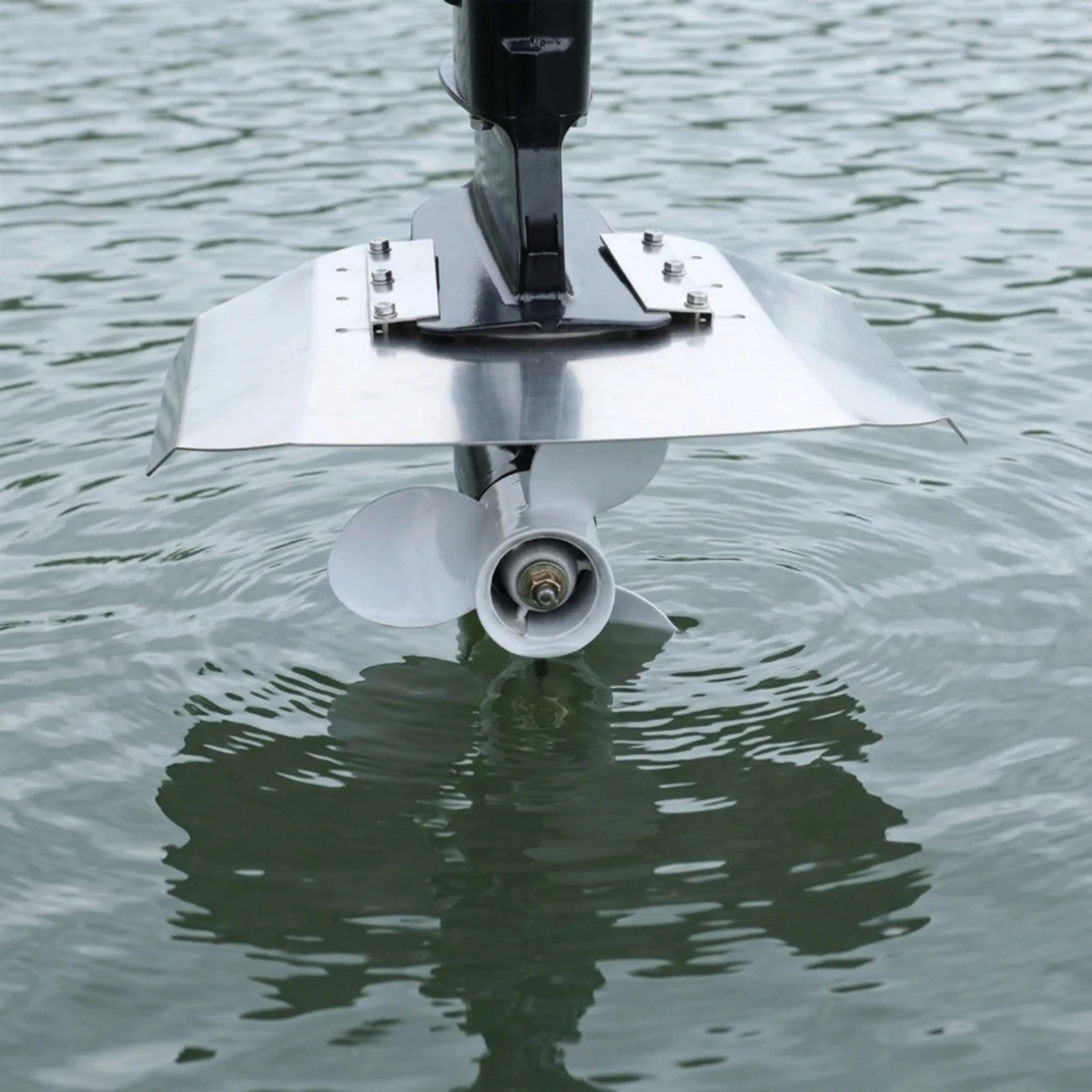 Water Pressure Plate Anti-Cavitation Outboard Motor Stabilizer Trim Tab High-Performance Hardware Fuel-Saving for Boat Owners