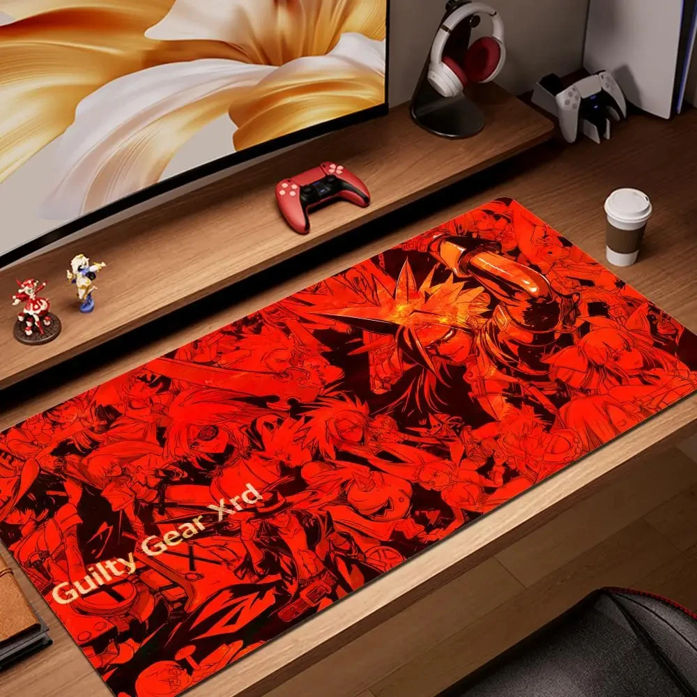 Top Quality Guilty Gear Strive Keyboards Mat Rubber Anime Gaming mousepad Desk Mat Free Shipping Large Mouse Pad Keyboards Mat