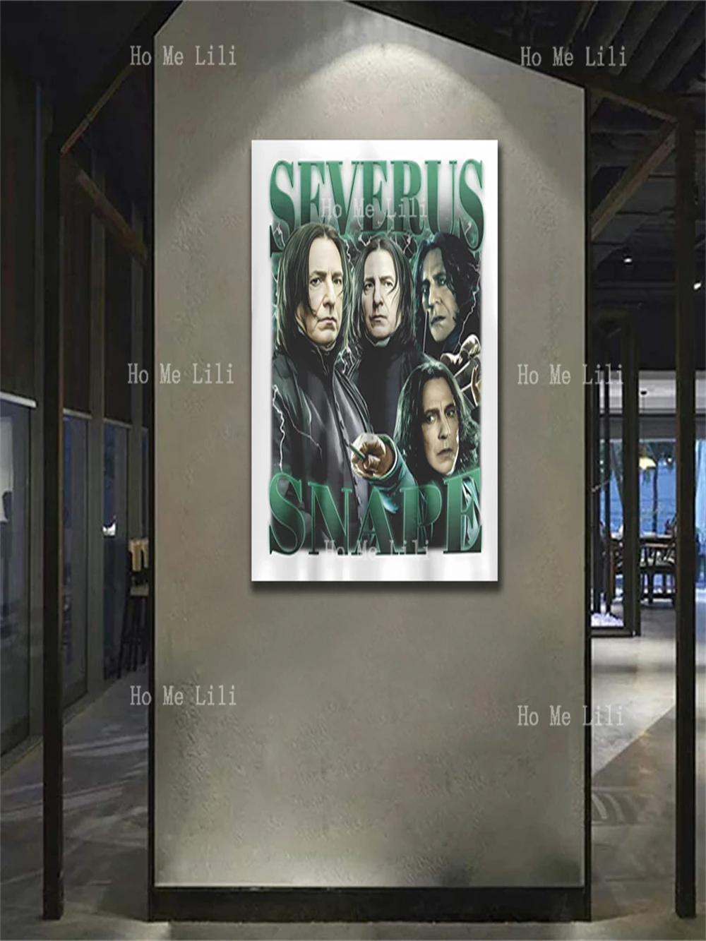 Limited Severus Snape Vintage Omage Tribute Aesthetic Room Wall Art Canvas Art Wall Decorations Prints