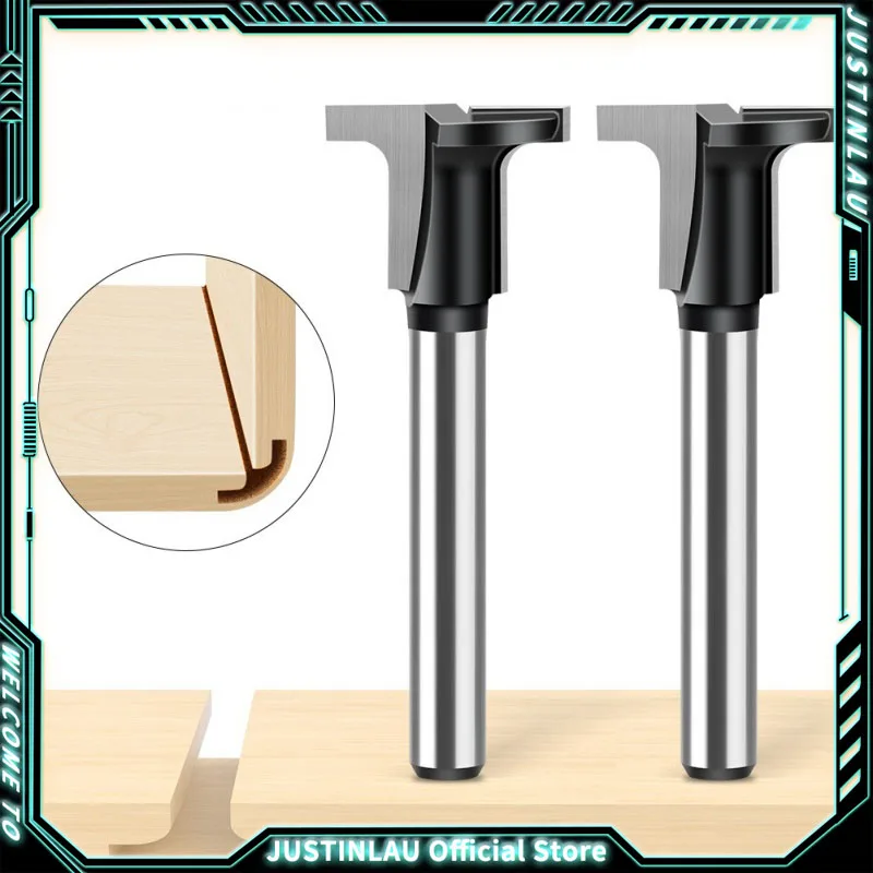 

1 шт., 6 мм, 1/4 дюйма, хвостовик, карбоновая кристаллическая пластина, дугообразная фреза, Т-образная круглая плоская угловая фреза с прорезями, деревообрабатывающие инструменты