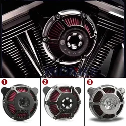 For harley dyna air cleaner kit air intake filter 1997-2017 fat street bob 1997-2015 softail 97-07 Touring