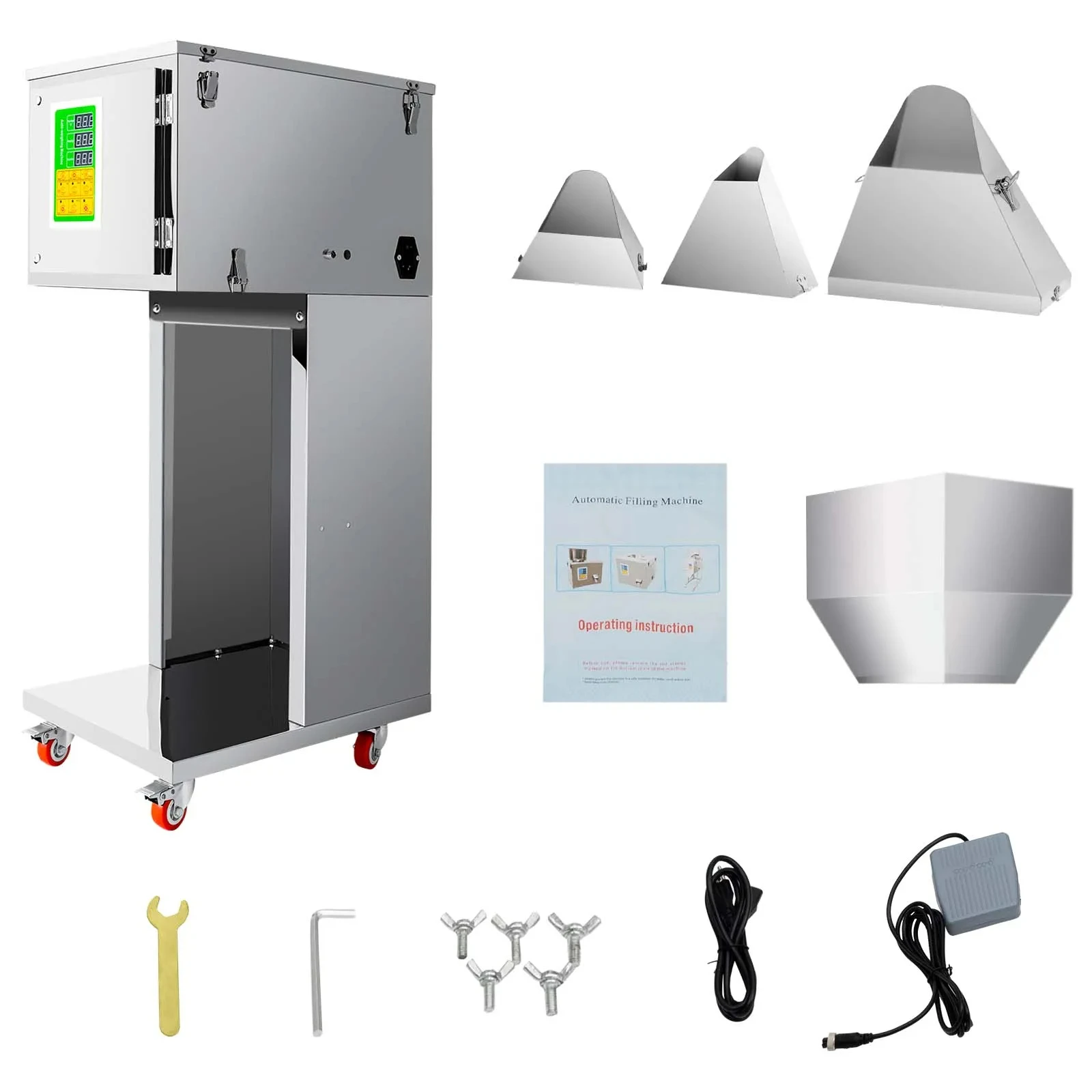 

HP-999 Машина для наполнения вертикальным взвешиванием, машина для упаковки лекарств с листьями чая