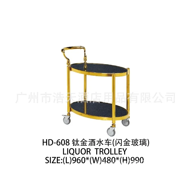 Factory direct sales stainless steel beverage carts, hotel, restaurant, KTV, commercial beverage delivery
