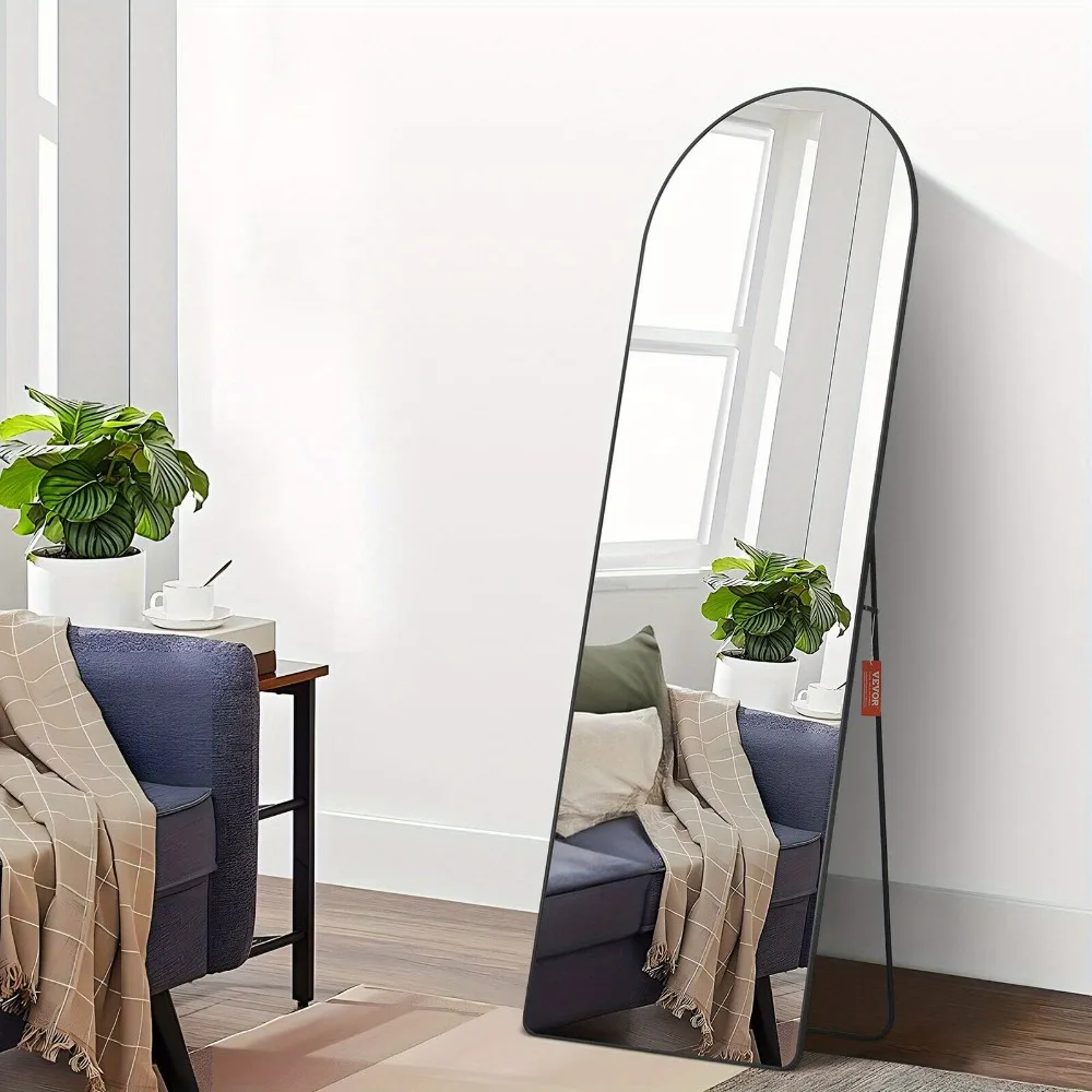 

Arched Full Length Mirror 65 x 22 Full Body Mirror Standing Hanging
