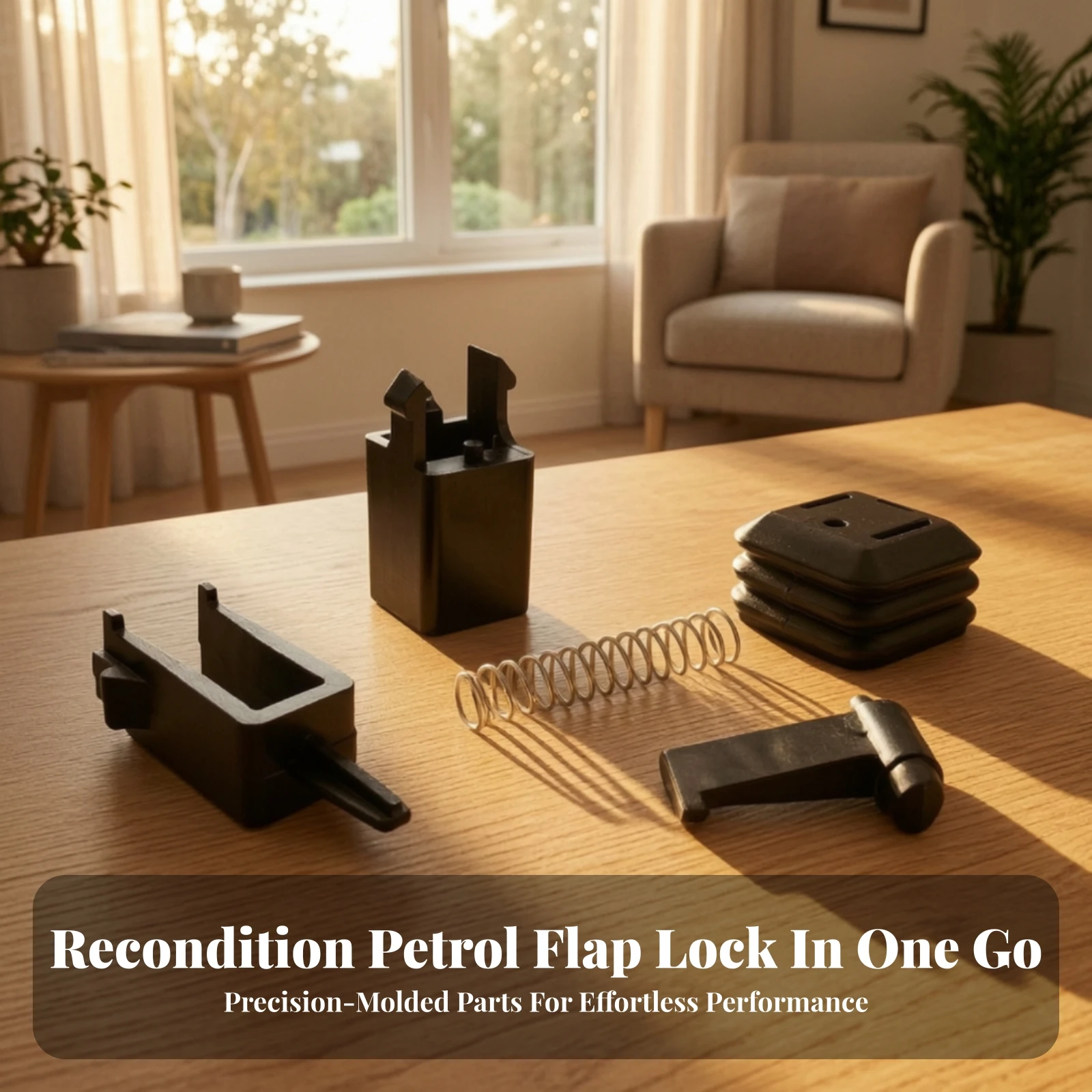 Fuel Filler Flap Lock Repair Kit Replacement Fuel Door Lock Repair Kit Hardware Functional Compact for British SUV Owners