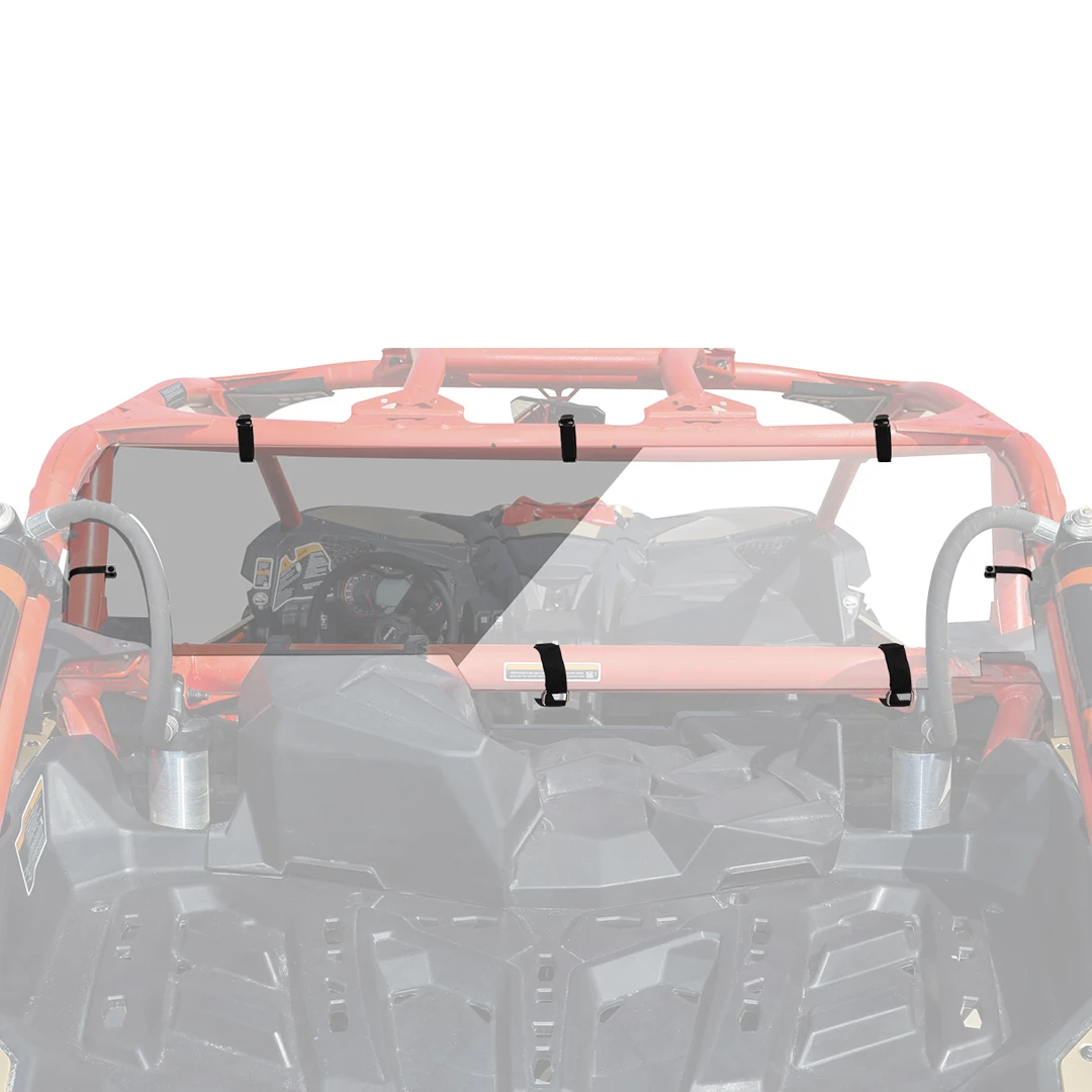 

UTV Clear Rear Windshield Compatible with Can-am Maverick X3 MAX Turbo R XDS 2/4 Doors 2017-2025 715006387 PC Window