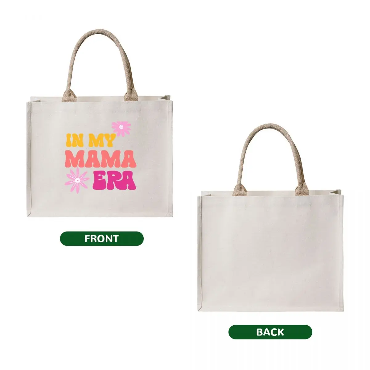 In My Mama Era Tote Bag Handbags women Big bag bag for beach