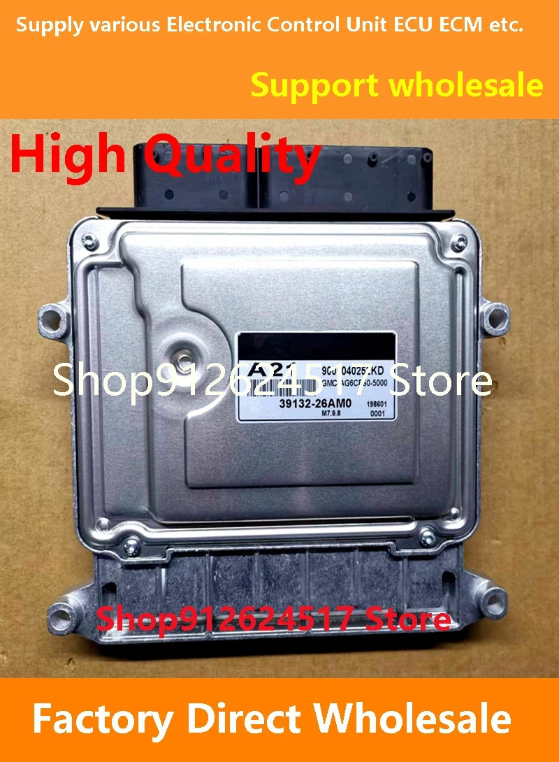 

39132-26AM0 A21 ECU 39110-02ED0 3026/39106-26900 807/39110-02JD0 0015 Engine Computer Board M7.9.8 Compatible For Hyundai kia