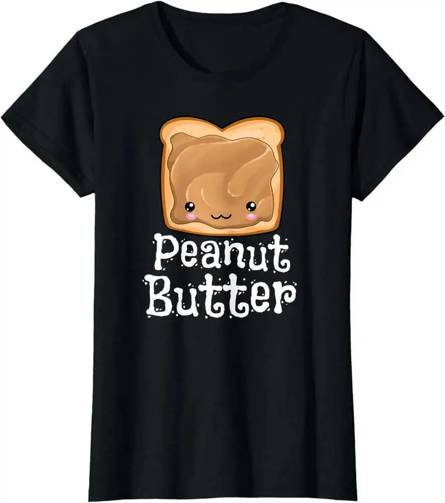 Kawaii Peanut Butter Jelly PB&J Matching Twins T-Shirt Unisex T-shirts Cotton Luxury Brand Vintage Oversized