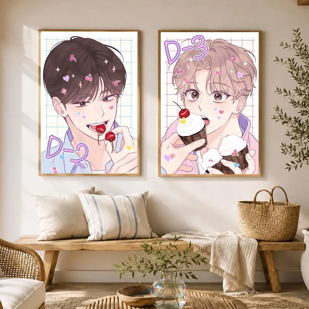 BL Manhwa Omega Complex Poster HD poster wall art self-stick no-residue for home cafe office great gift