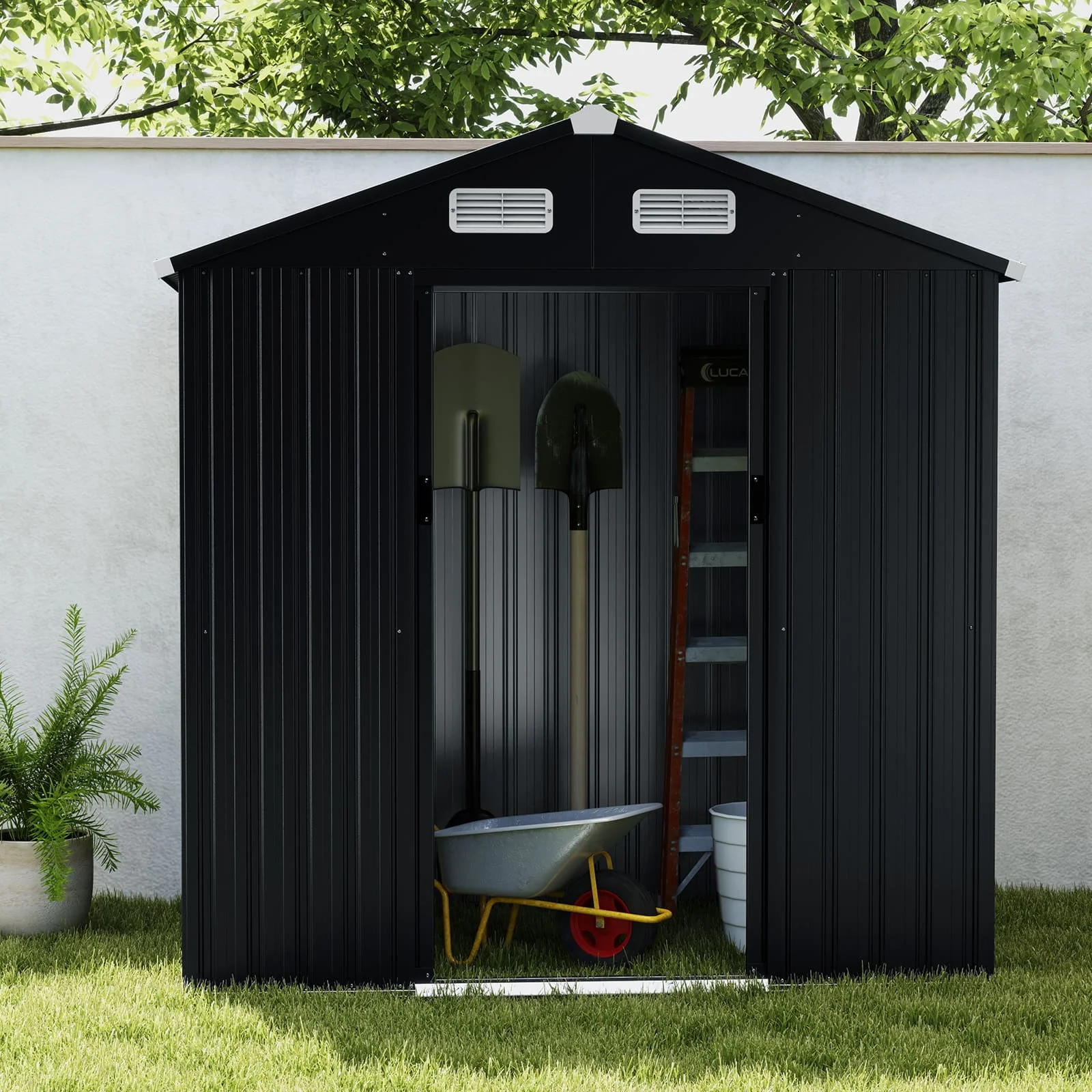 GOFLAME-أداة مفيدة للحديقة في جميع الأحوال الجوية ، سقيفة تخزين ، من من من GOFLAME ، وأداة من من GOFLAME ، وأداة من GOFLAME