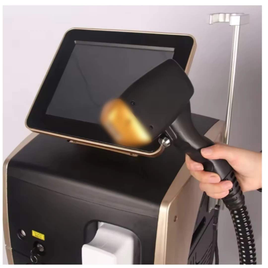 2026 المحمولة 808 3 موجة ديود ليزر الشعر الدائم إزالة الشعر السريع Painfree اختراق بصيلات جهاز تجديد الجلد #4