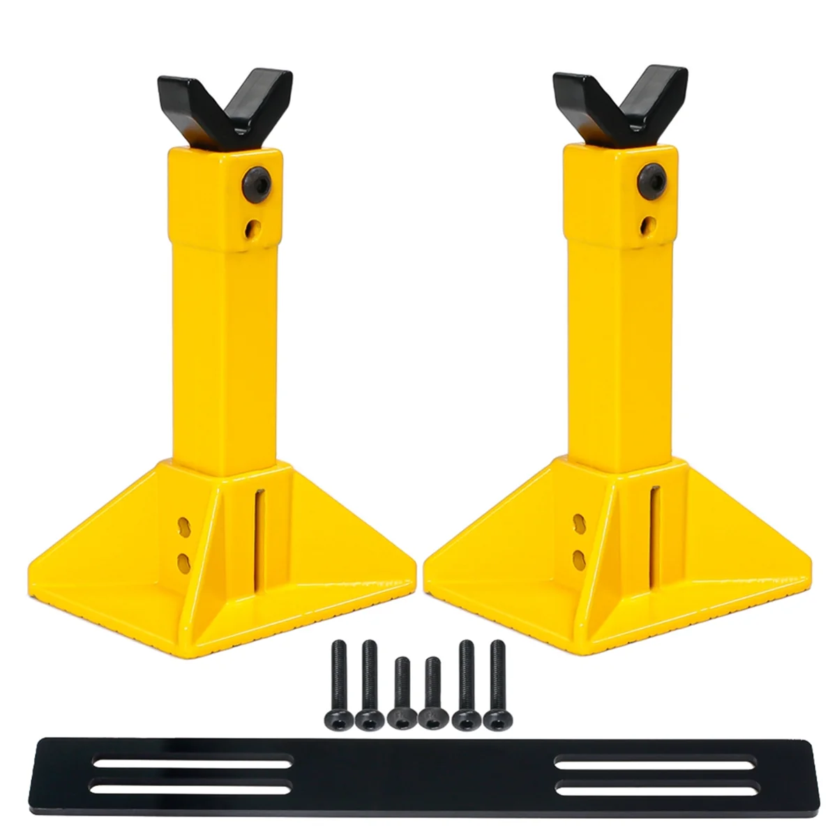 

Display Stands Jack for 1/18 1/10 1/8 1/7 RC Crawler Truck Yellow-ABMW