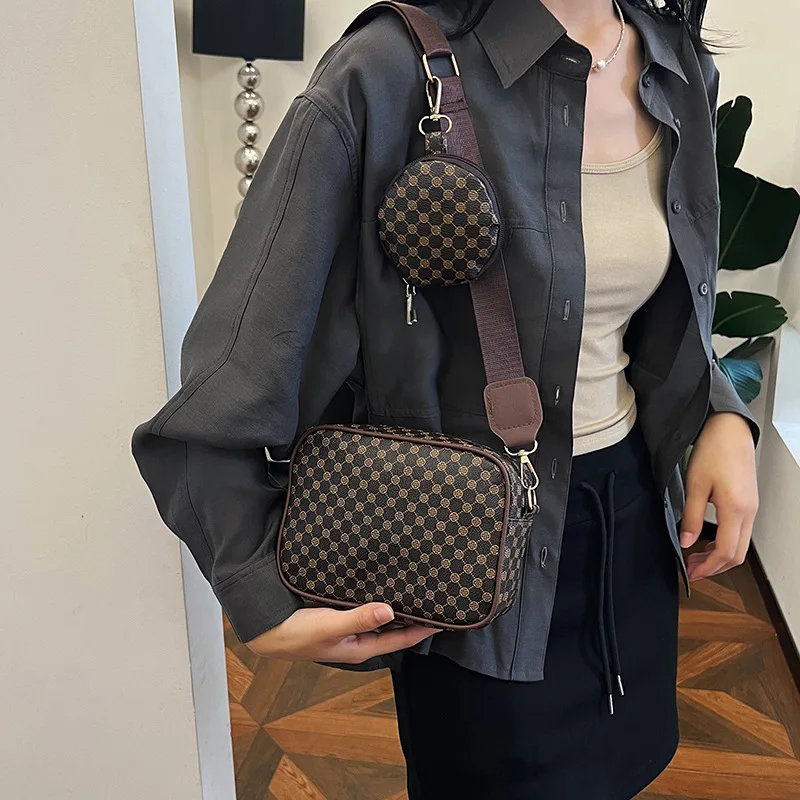 Vintage Fashion Handle Handbag Women Solid Soft PU Leather Women Shoulder Bag New Casual Designer Women Crossbody Tote Bag