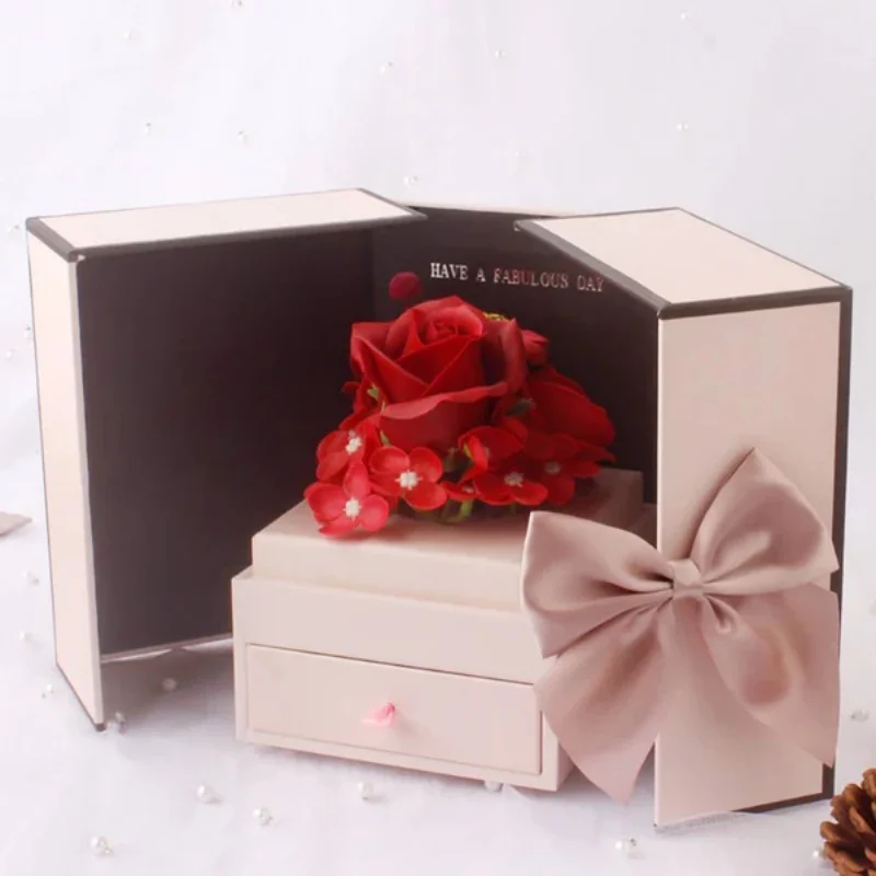 

Preserved Red Real Rose Flowers Rose Gifts Box for Wife Girlfriend on Mothers Day Birthday Valentines Christmas Anniversary