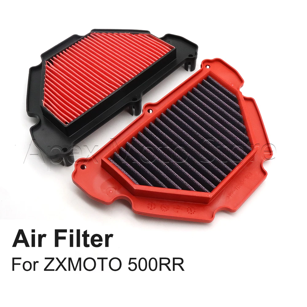 For ZXMOTO 500RR 500 RR Motorcycle Accessories High Flow Air Filter Intake Cleaner