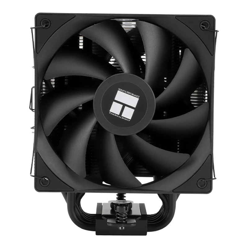 Thermalright-TL-BA120 EVO DARK 6, tubo de calor de 156MM, Enfriador de aire de CPU, torre única, ventiladores duales, compatible con LGA1700 AMD AM5