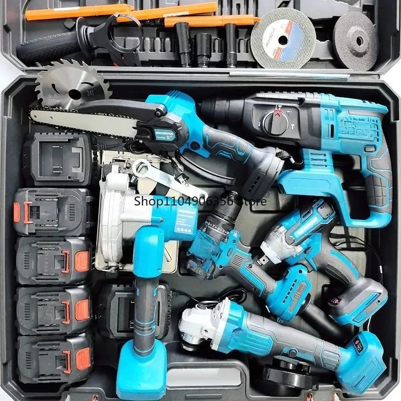 

for lithium battery tool set hammer Angle grinder Cutting machine drill wrench Electric chain saw