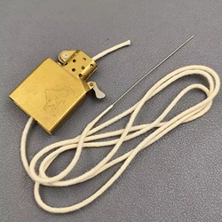 교체용 액세서리 지포 조로 가스/휘발유 라이터용 순면 심지(바늘 포함) 두께 2.8mm/길이 100cm