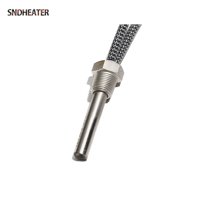 SNDHEATER G3/8 16 مللي متر خرطوشة الموضوع عنصر التدفئة 110 فولت/220 فولت/380 فولت 304SS صندوق المياه قضيب سخان 12x100/150/200/250/300 مللي متر مع الجوز