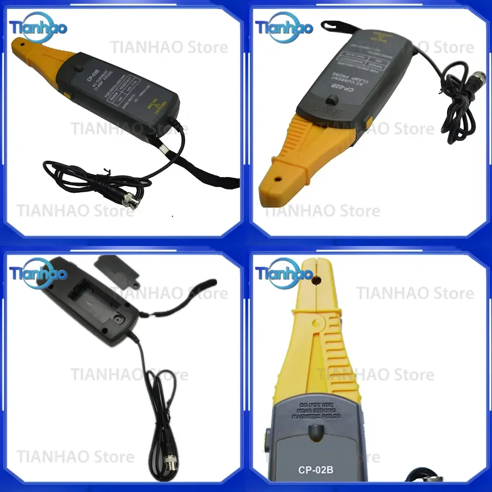 CP-02B Current Probe for Oscilloscope with Low Battery Indication AC Current Clamp Tester Probe