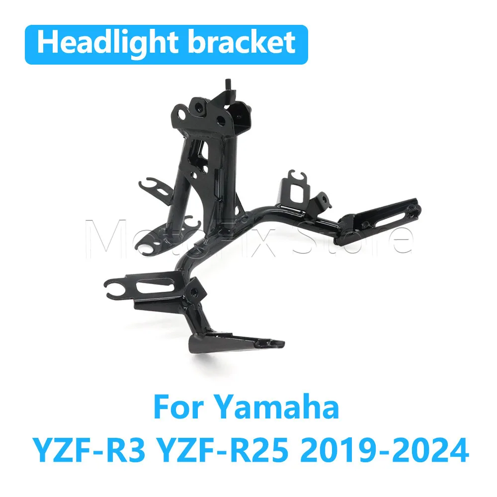 

For Yamaha YZF R3 R25 YZF-R3 YZF-R25 2019 2020-2024 Motorcycle Headlight Bracket Upper Front Fairing Stay Cowling Accessories