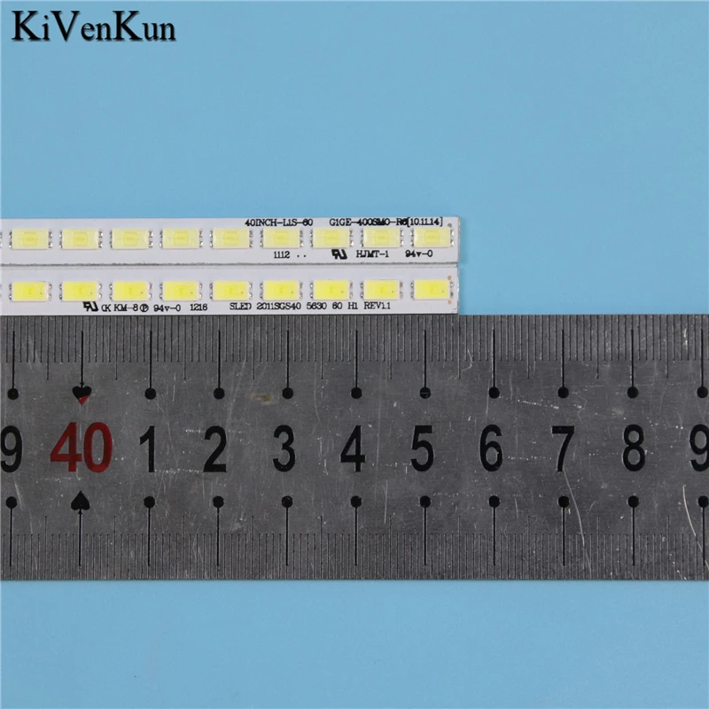 TV LED Array Bar SLED 2011SGS40 5630 60 H1 REV1.1 Backlight Strip For Toshiba 40BL702B Kits Bands 40INCH-L1S-60 G1GE-400SM0-R6