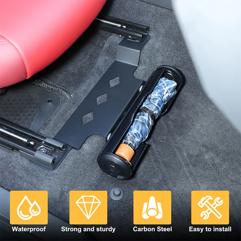 

For BMW X3 G45 25-26 ABS Carbon Steel Car Passenger Seat Umbrella Barrel Container Holder Box Interior Car Accessories