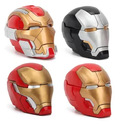 Iron Man Creative Ashtray Marvel Avengers Model With Lid Tabletop Living Room Display Piece Give Your Boyfriend A Gift