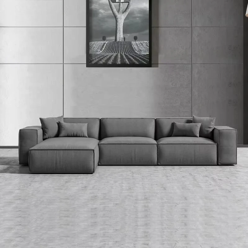 Modern modular corner sofa set living room furniture hotel