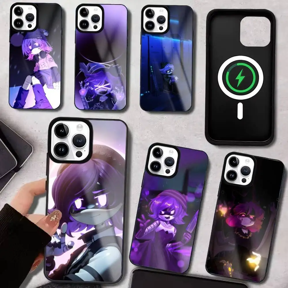 

Gothic M-Murder D-Drones U-UZI Phone Case for iPhone 17/16/15/14/13/12/11 plus pro Max - New Magnetic Wireless Charging Compatib