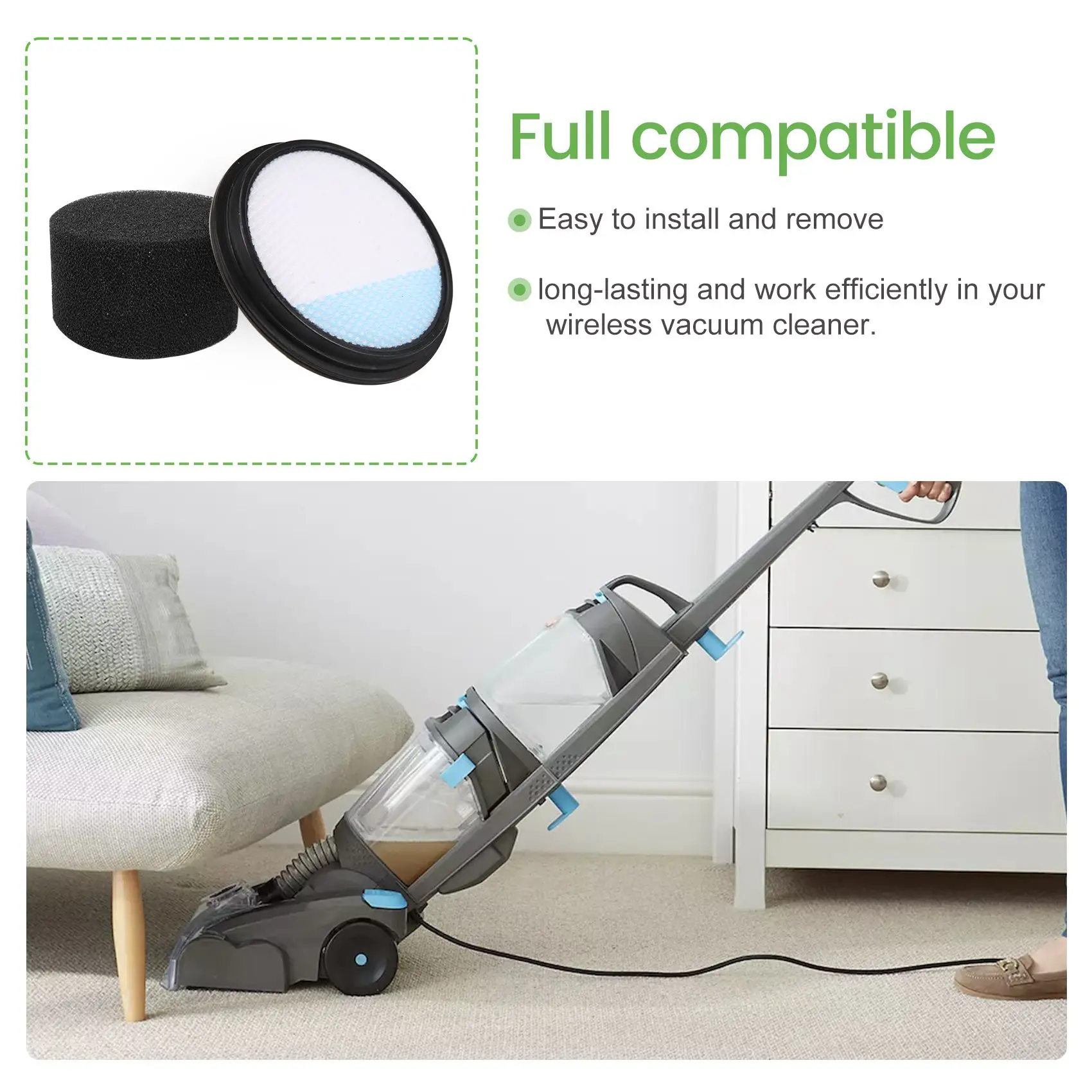 Набор фильтров для Vax Blade 32 В, сменные фильтры для Vax TBT3V1B1/TBT3V1B2/TBT3V1H1, аксессуары для пылесоса