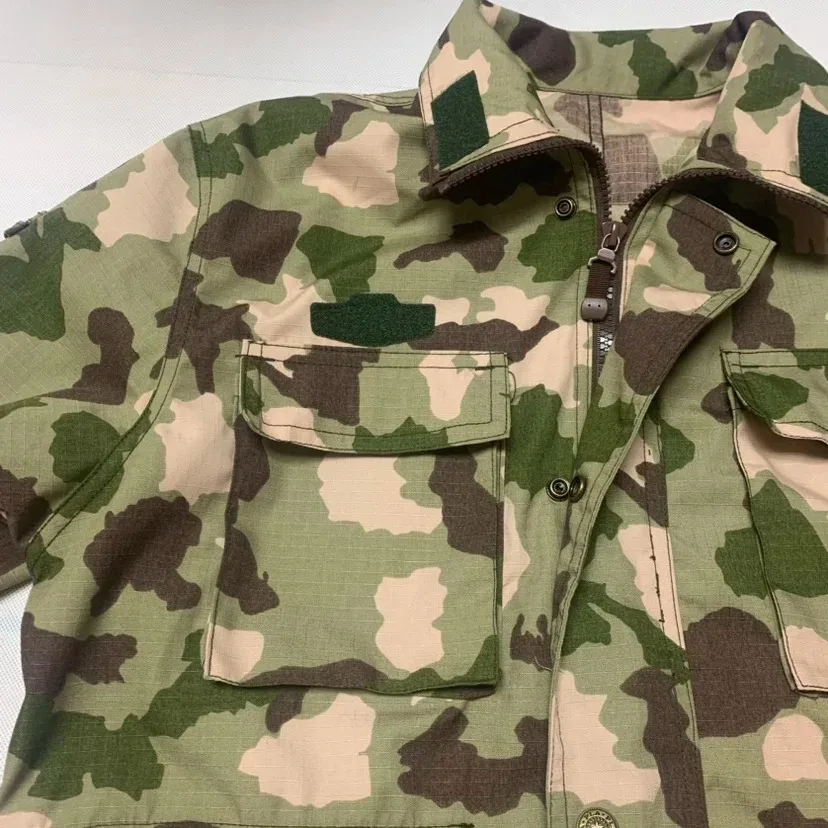 Conjunto de primavera de uniforme de camuflaje de hoja de arce de fuerzas especiales canadienses
