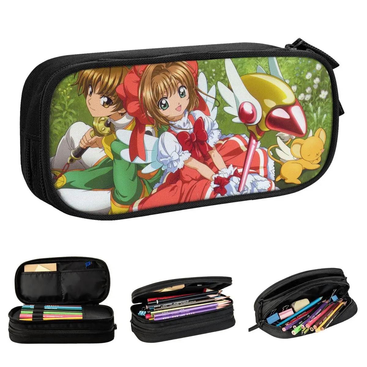 cardcaptor-sakura-shaoran-estojos-de-lapis-dos-desenhos-animados-anime-lapis-caixa-de-caneta-para-meninas-meninos-saco-material-escolar-cosmeticos-papelaria