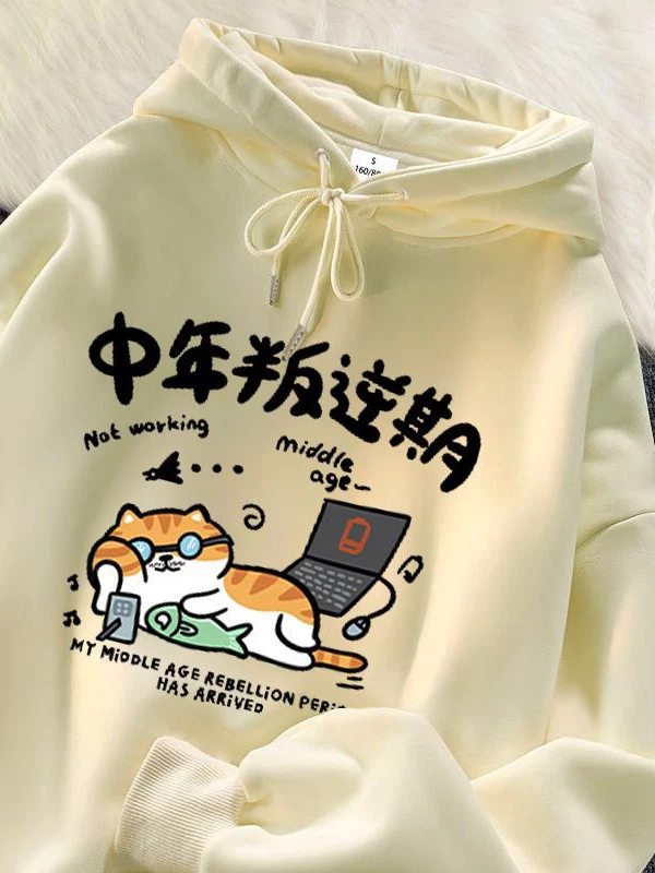 

Silver Velvet Hoodie American High Street Design ex Oversized Jaet Trendy Autumn Winter Casual Long Sve Sweatirt